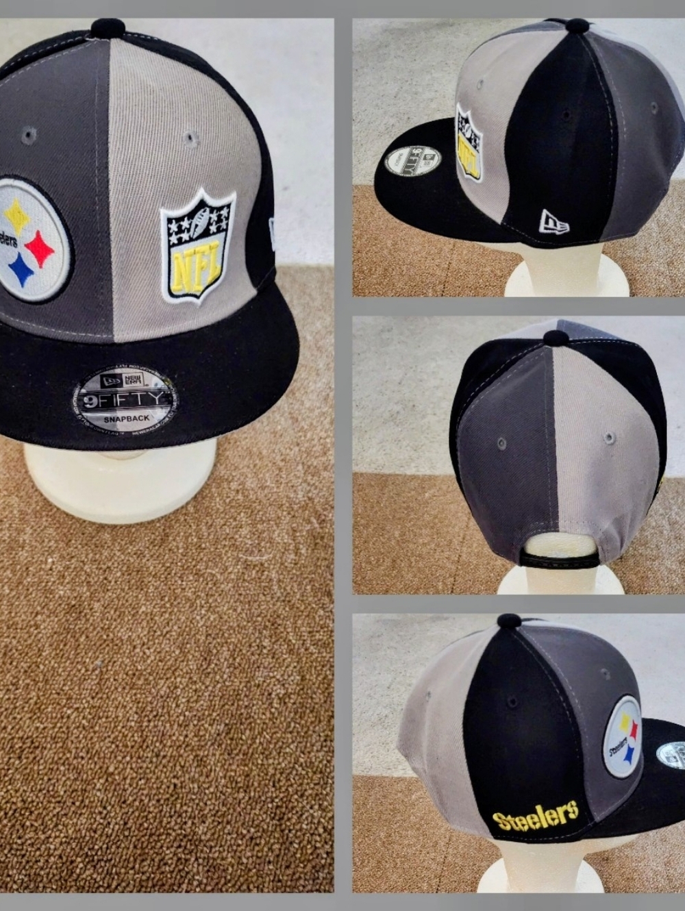PITTSBURGH STEELERS NFL FOOTBALL SNAPBACK HAT.